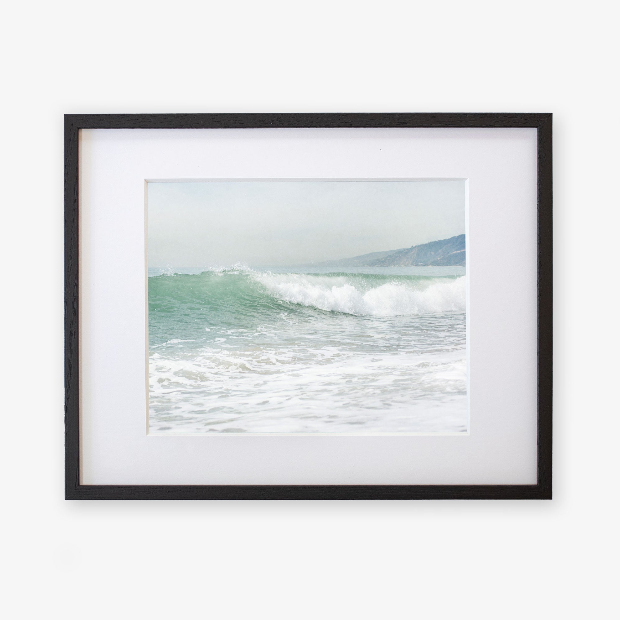 Black oak frame with matting