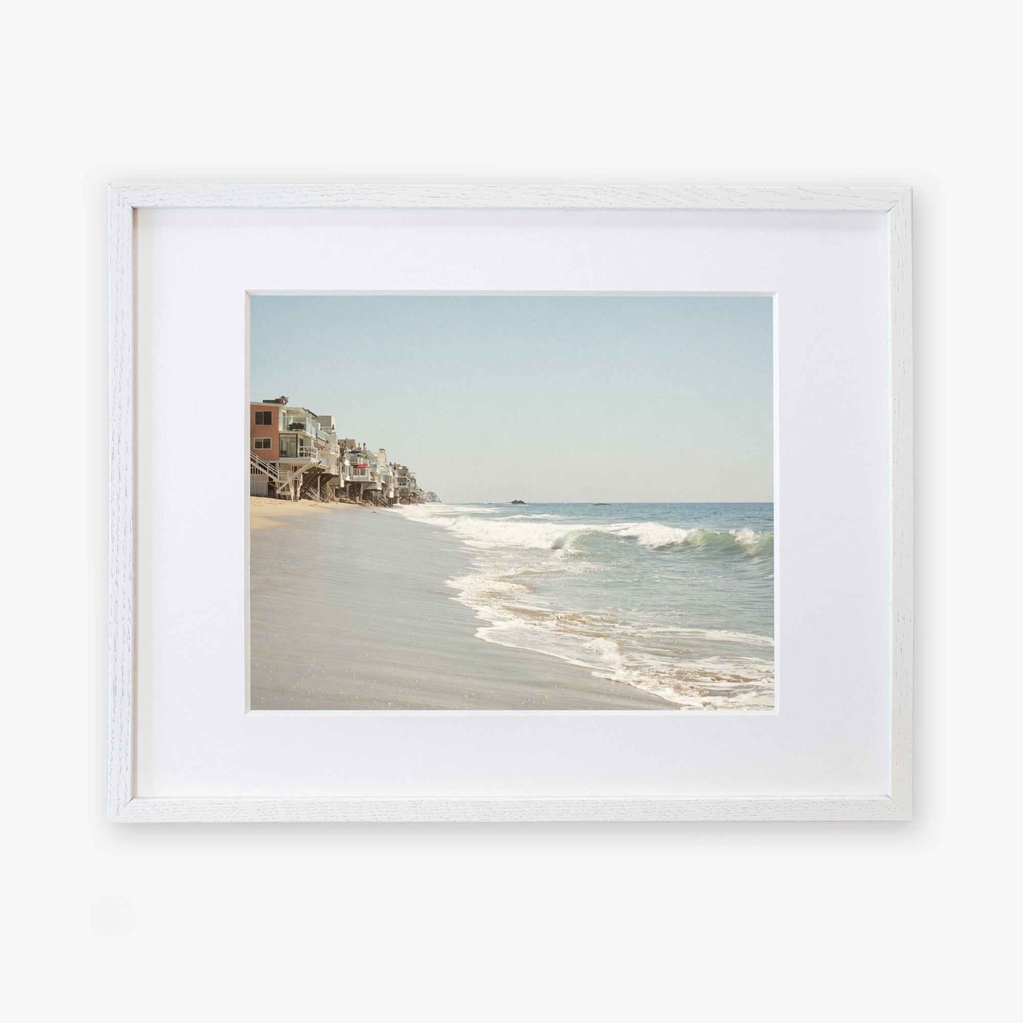 Malibu Beach House Print, 'Ocean View'