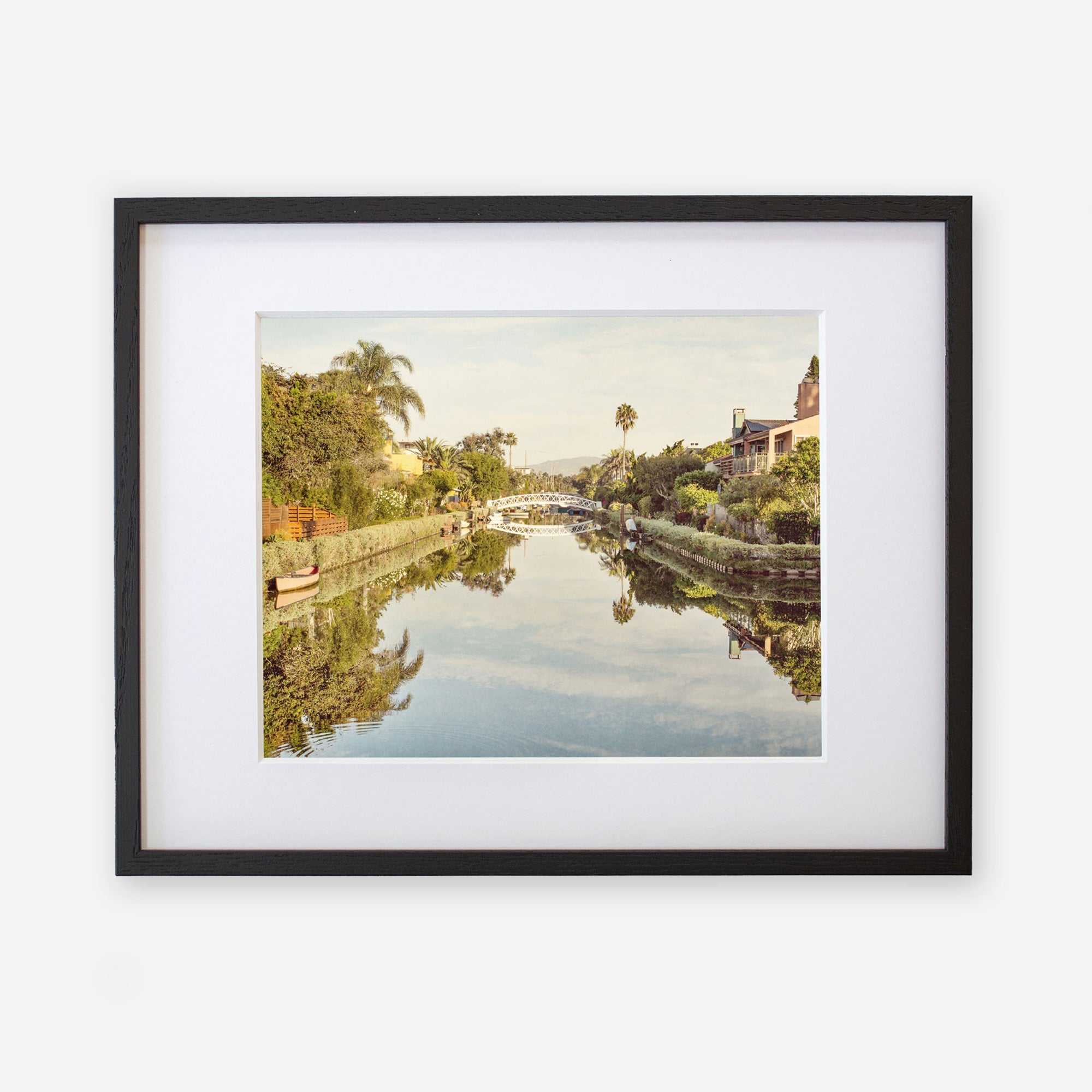 Black oak frame with matting