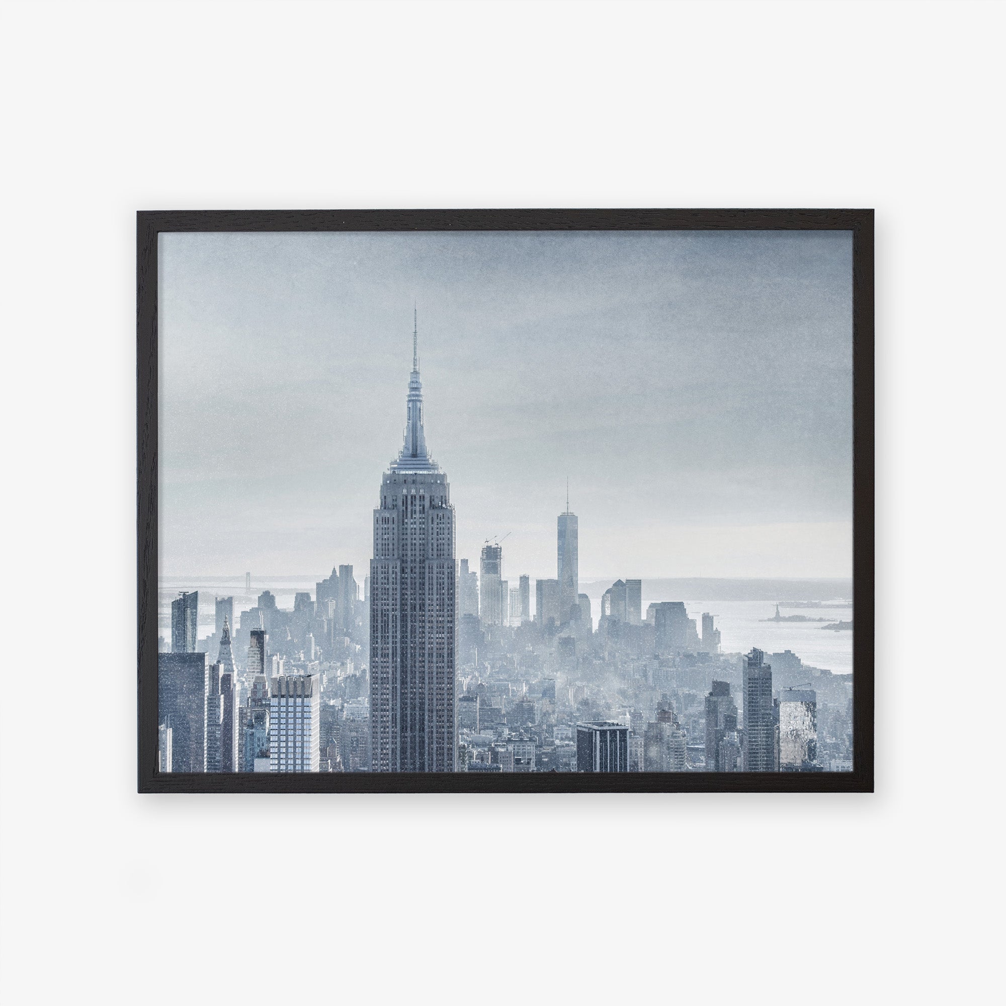 Black oak frame with matting