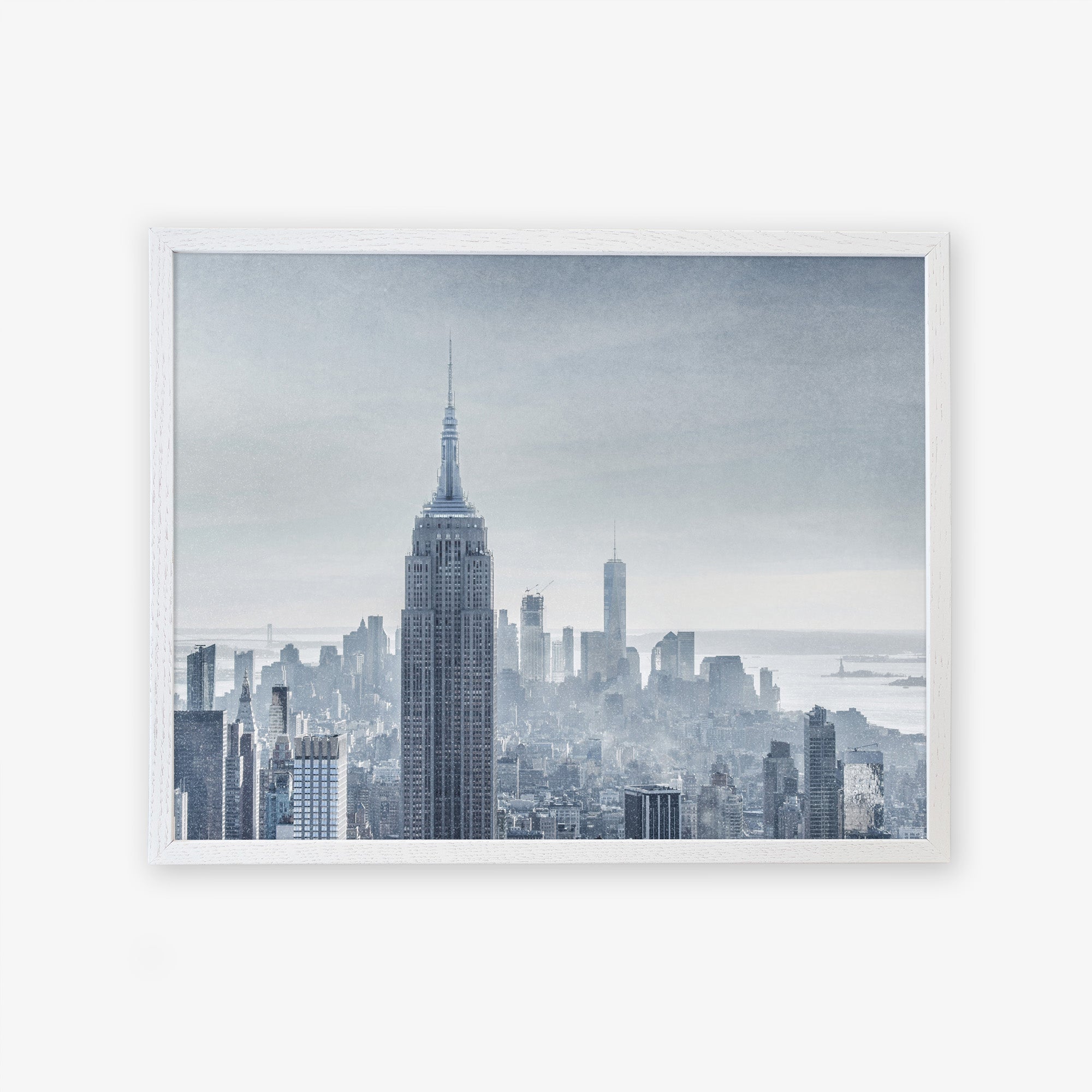 New York City Print, &#39;Winter Metropolis&#39;