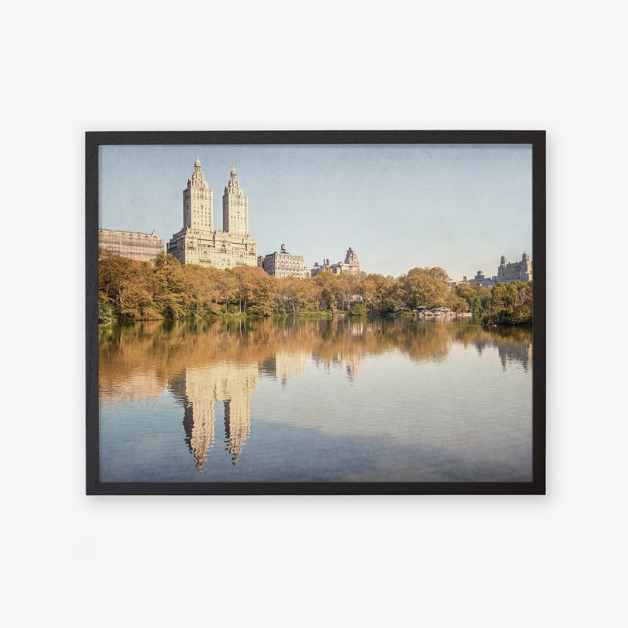 Black oak frame with matting