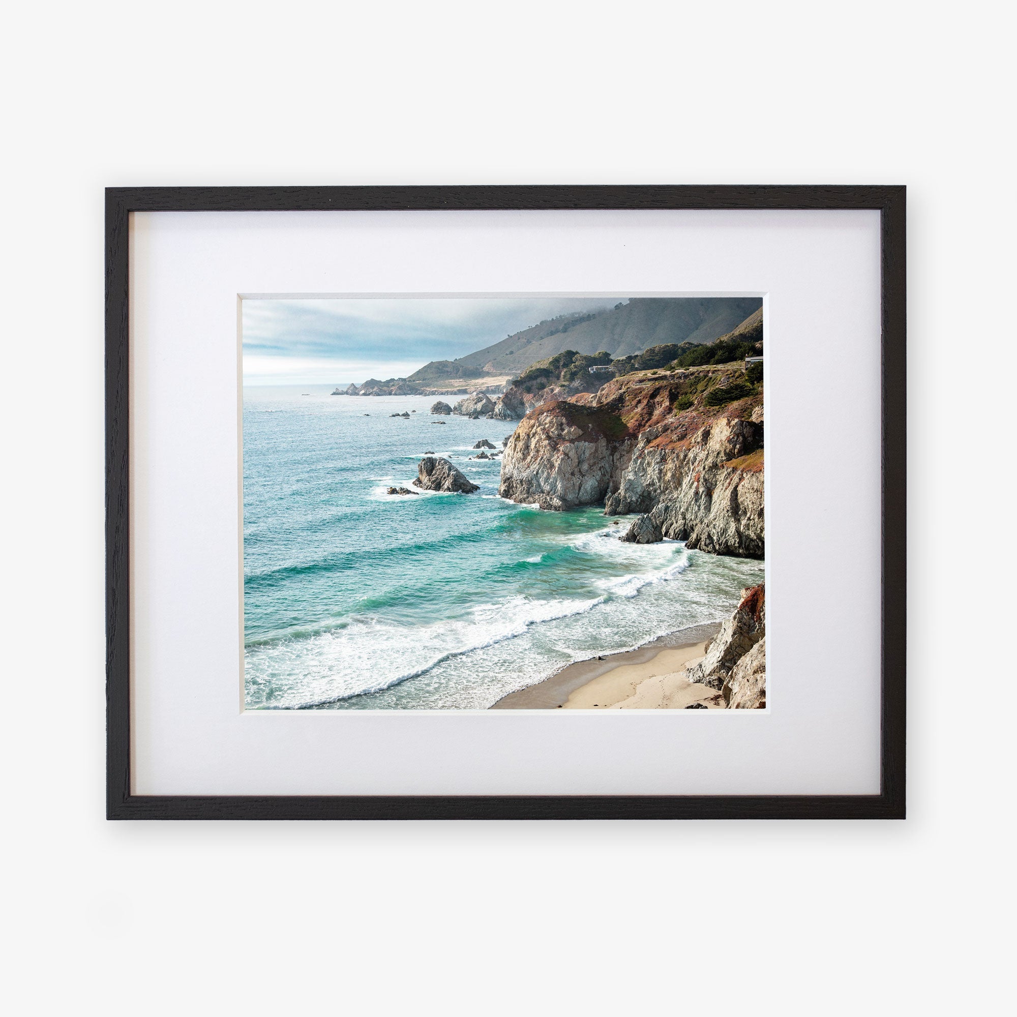 Black oak frame with matting