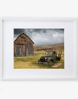 White oak frame with matting