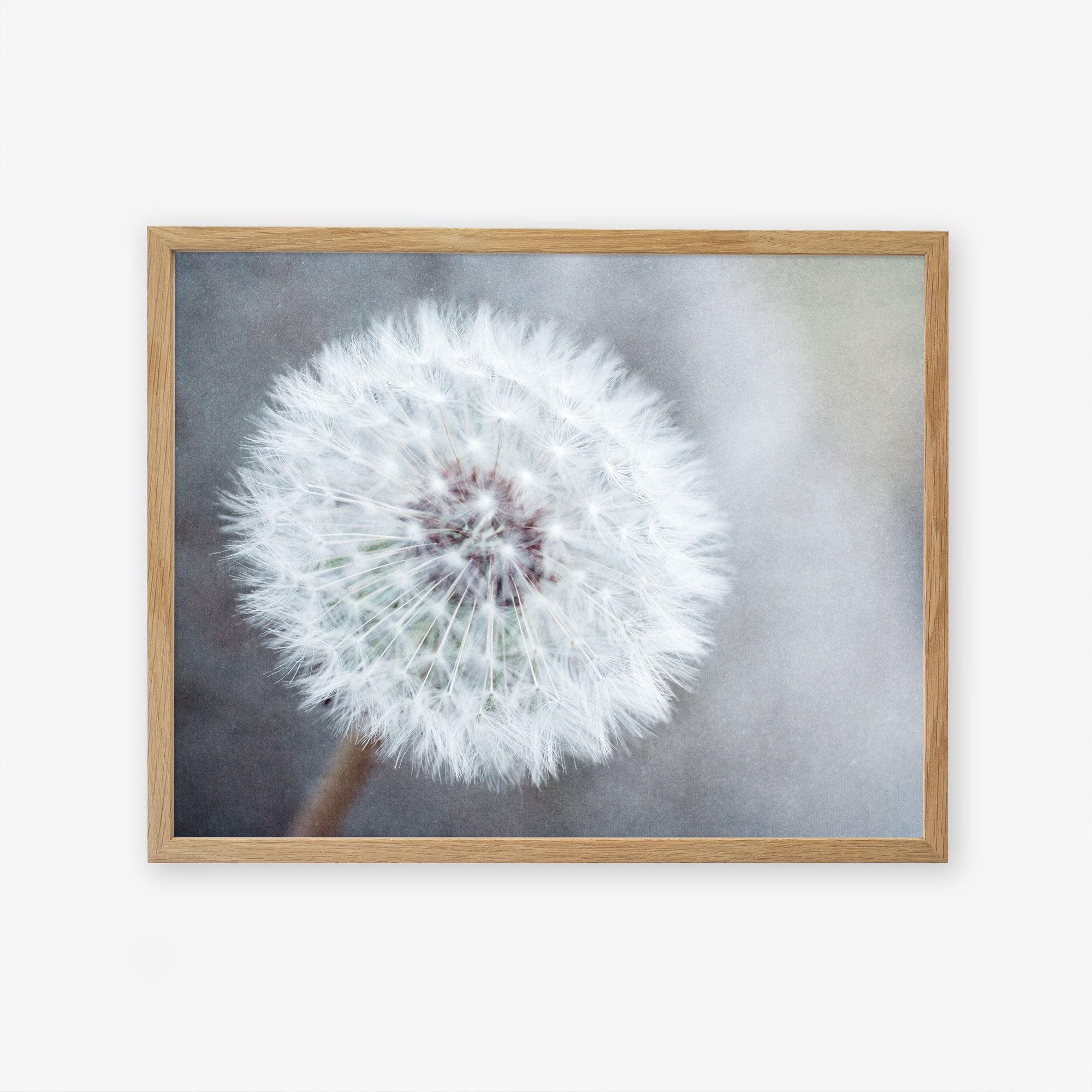 Natural oak frame without matting