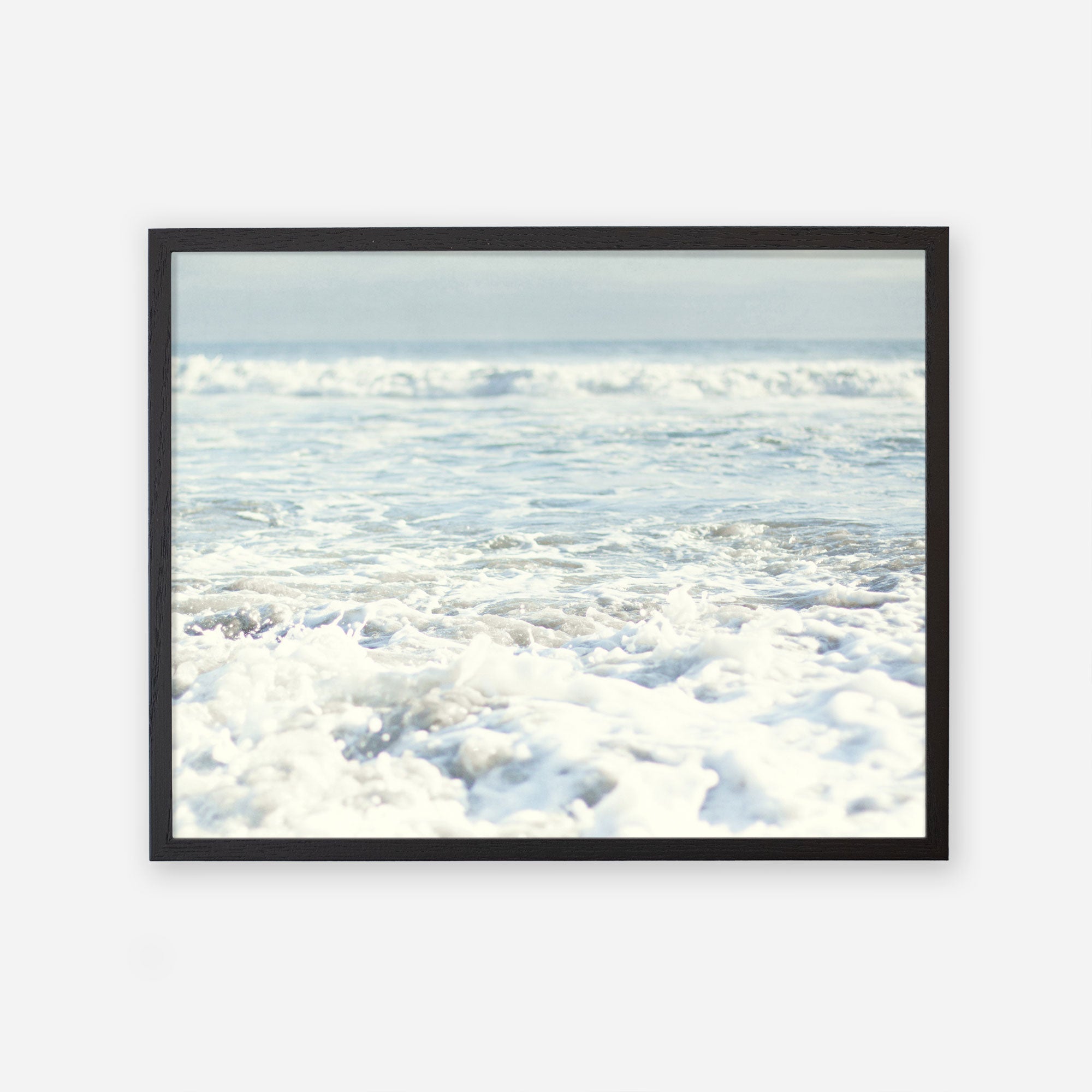 Black oak frame without matting