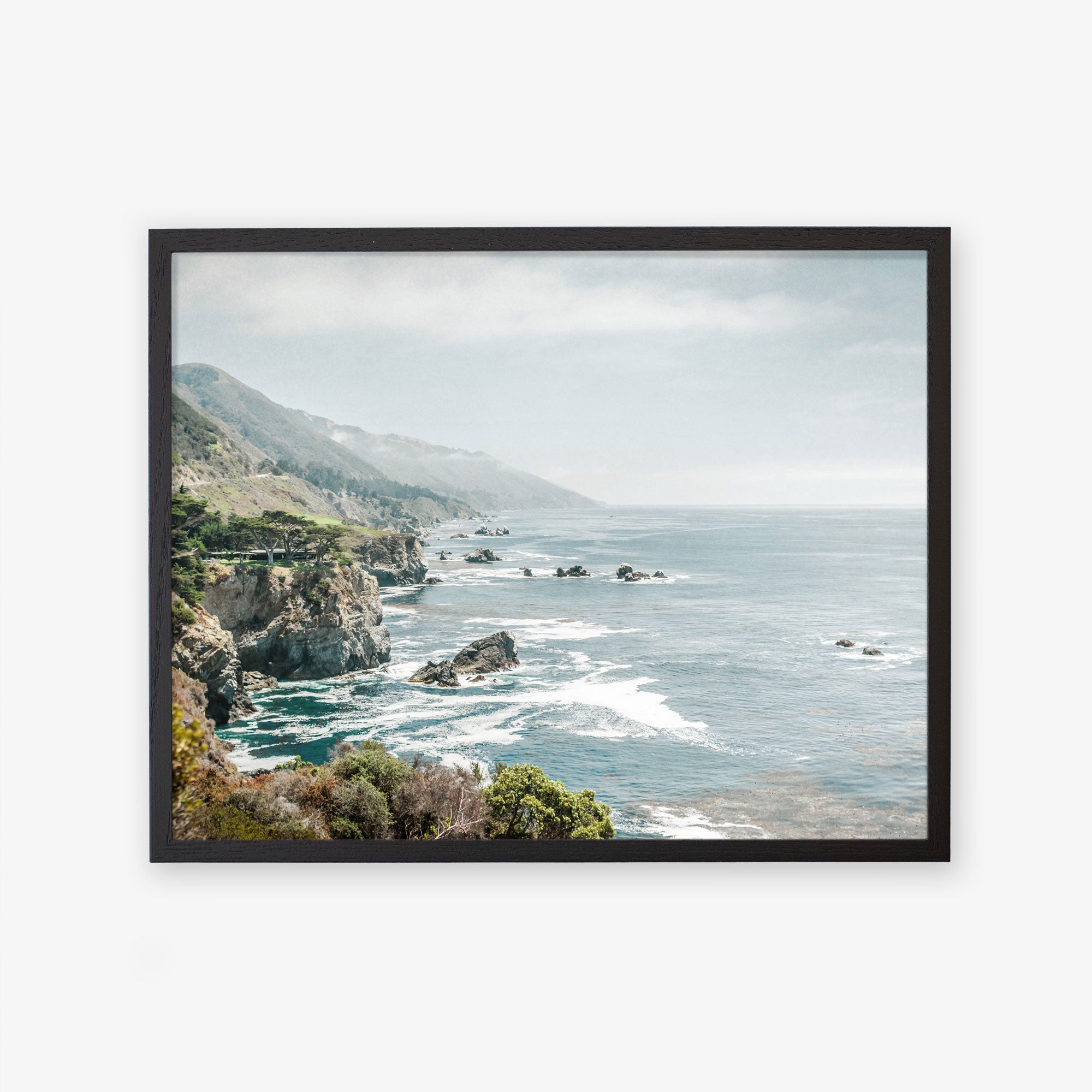 Black oak frame without matting