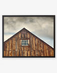 Black oak frame without matting