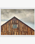 White oak frame without matting