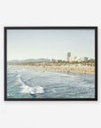 Santa Monica Print, 'Santa Monica Seaside'