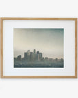 Natural oak frame without matting