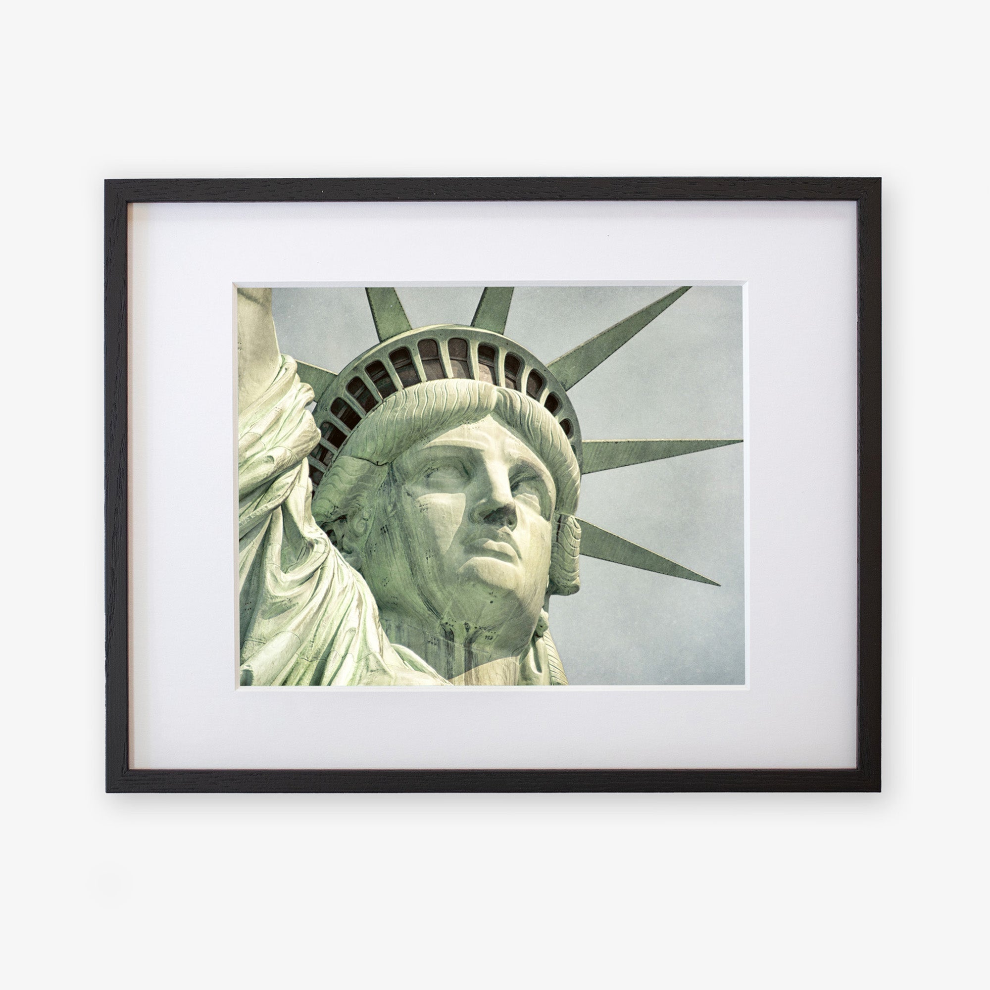 Black oak frame without matting