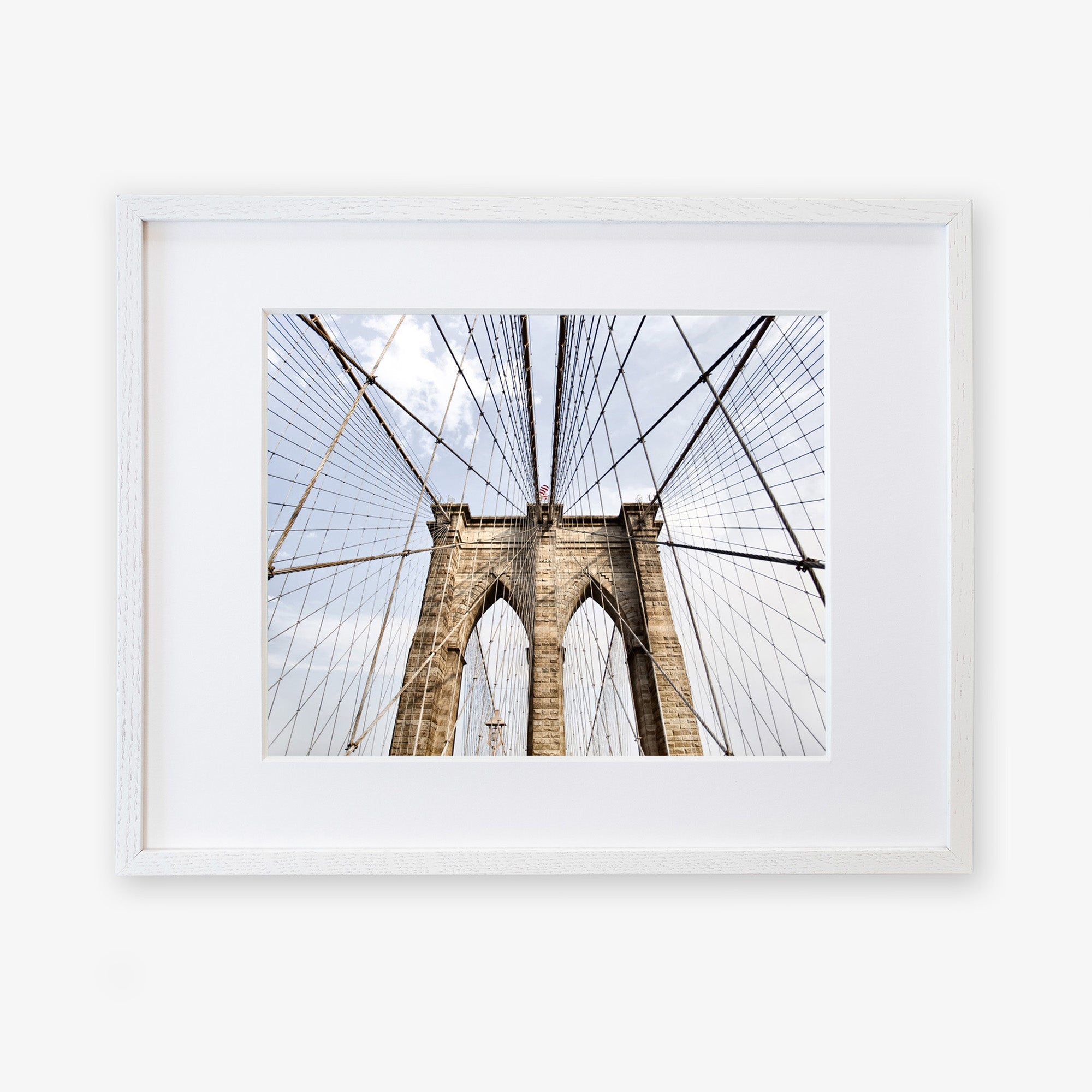 New York City Print, &#39;Brooklyn Wires&#39;