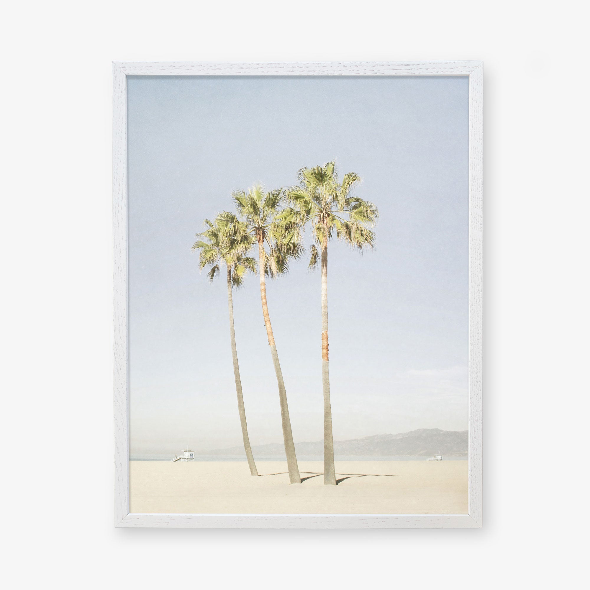 White oak frame without matting