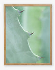 Natural oak frame without matting