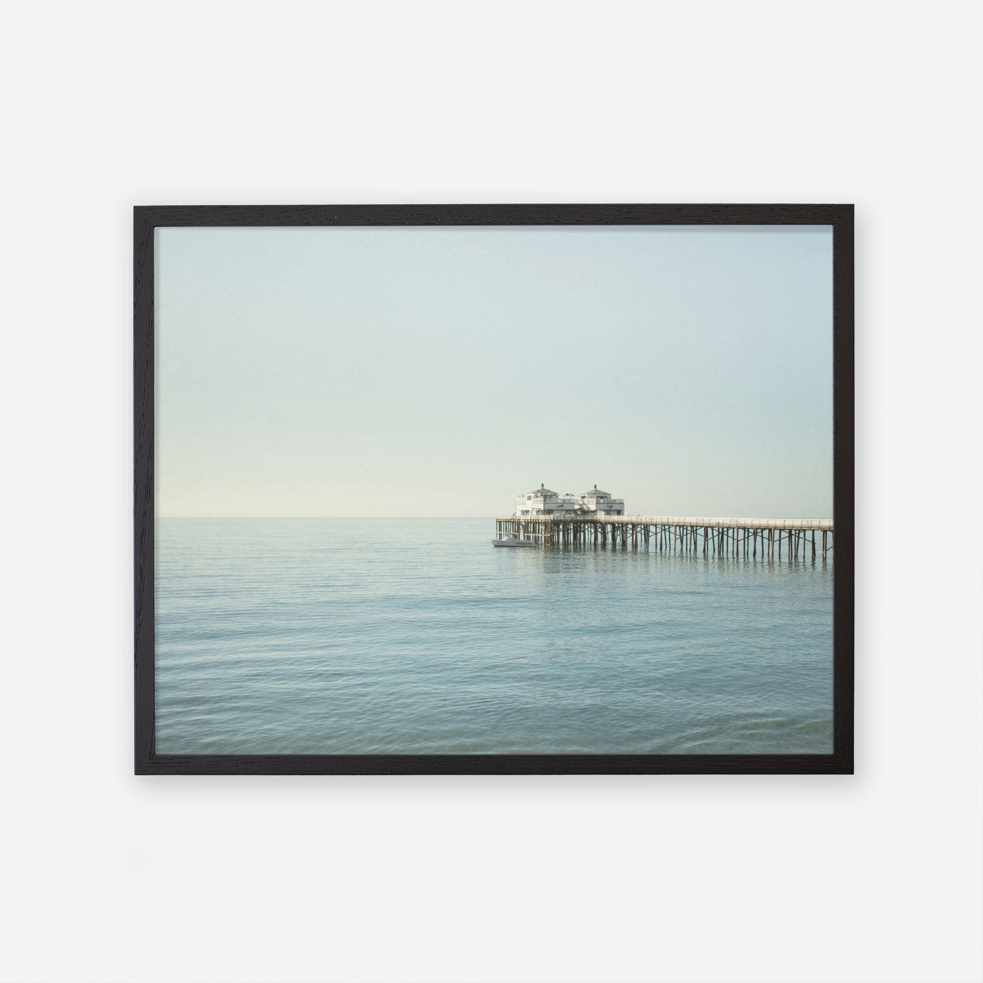 Black oak frame without matting