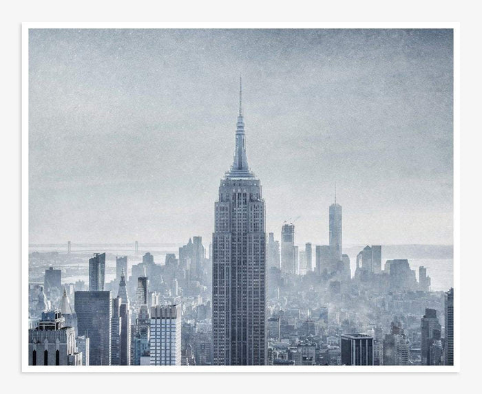 New York City Print, 'Winter Metropolis'