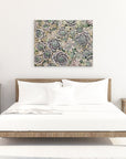 Pastel Sage Green Canvas Wall Art 'Succulents Forever'