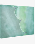Mint Green Botanical Wall Art, 'Aloe Vera Spikes'