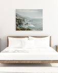 Bedroom wall art featuring a coastal scene on canvas from Big Sur, California