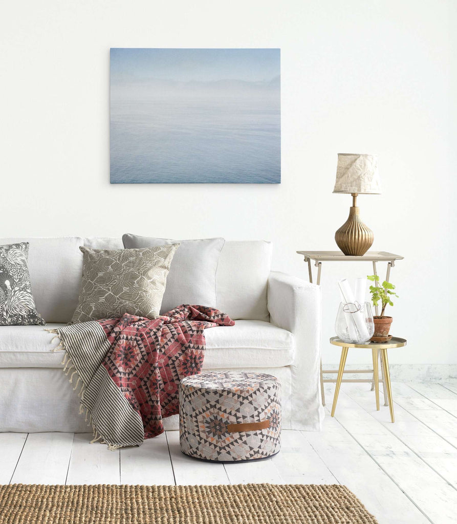 Abstract Blue Ocean Art, 'Soothing Blue Sea'