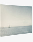 Moody Nautical Seascape Canvas, 'Sail Boats Approaching'