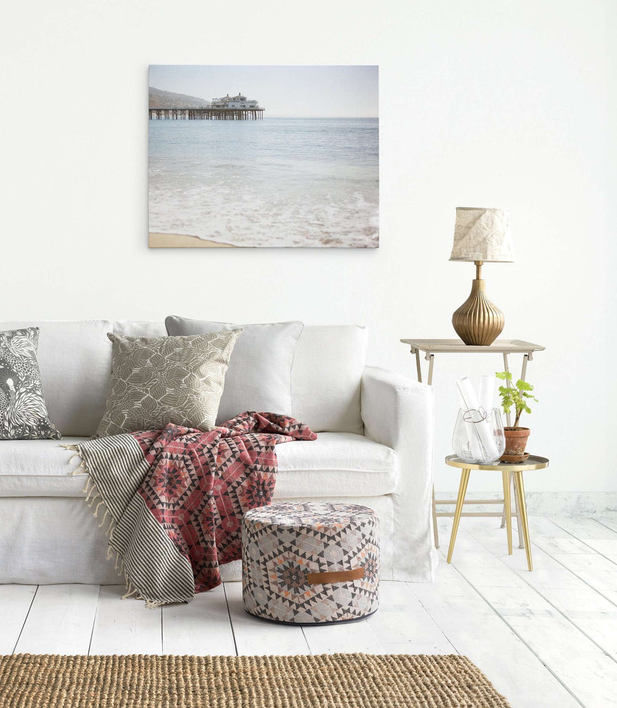 California Beach Wall Art,  'Malibu Pier'