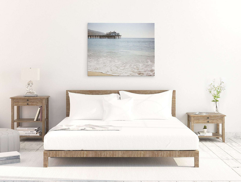 California Beach Wall Art,  'Malibu Pier'