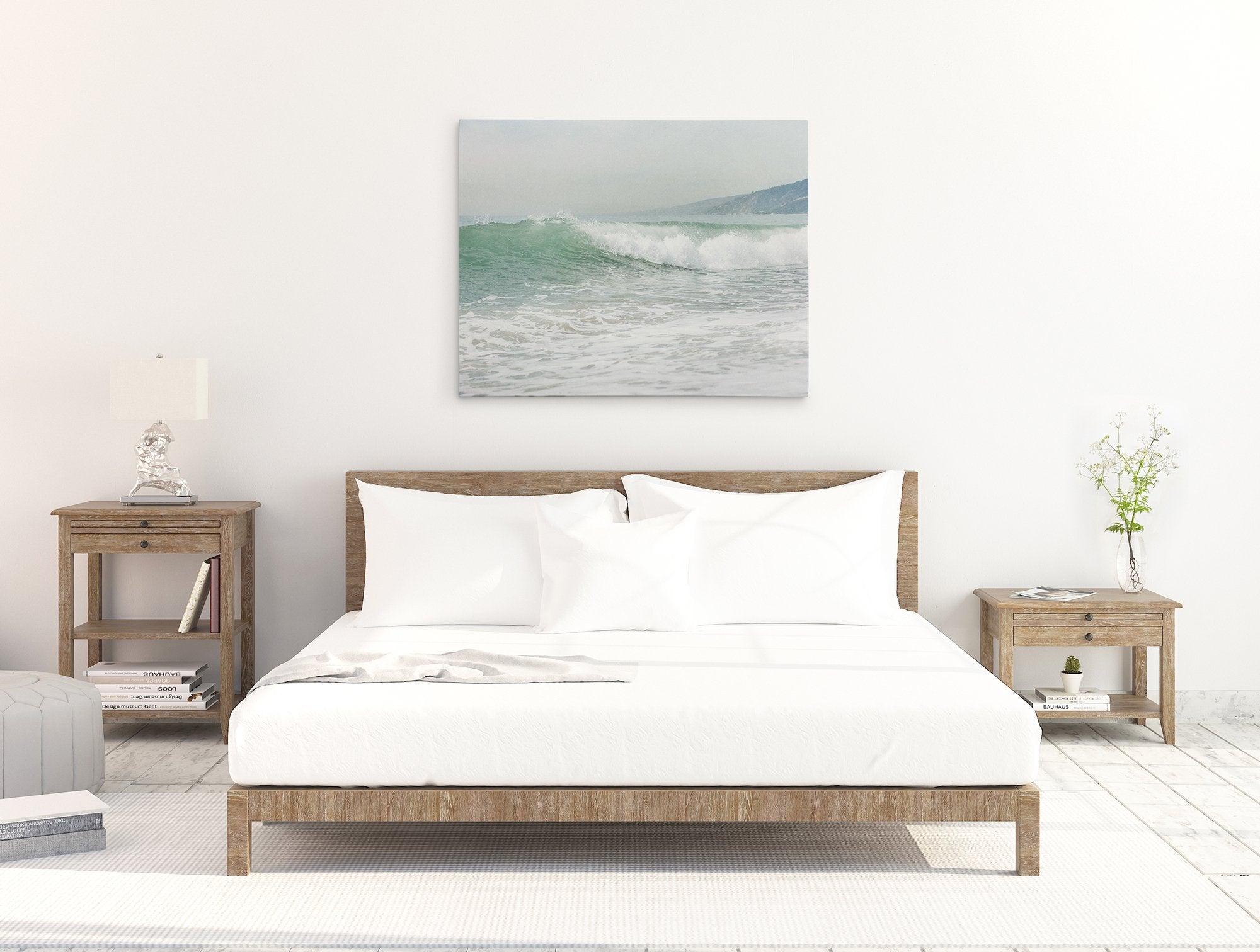 Coastal Ocean Canvas Waves Wall Art, &#39;Breaking Surf&#39;