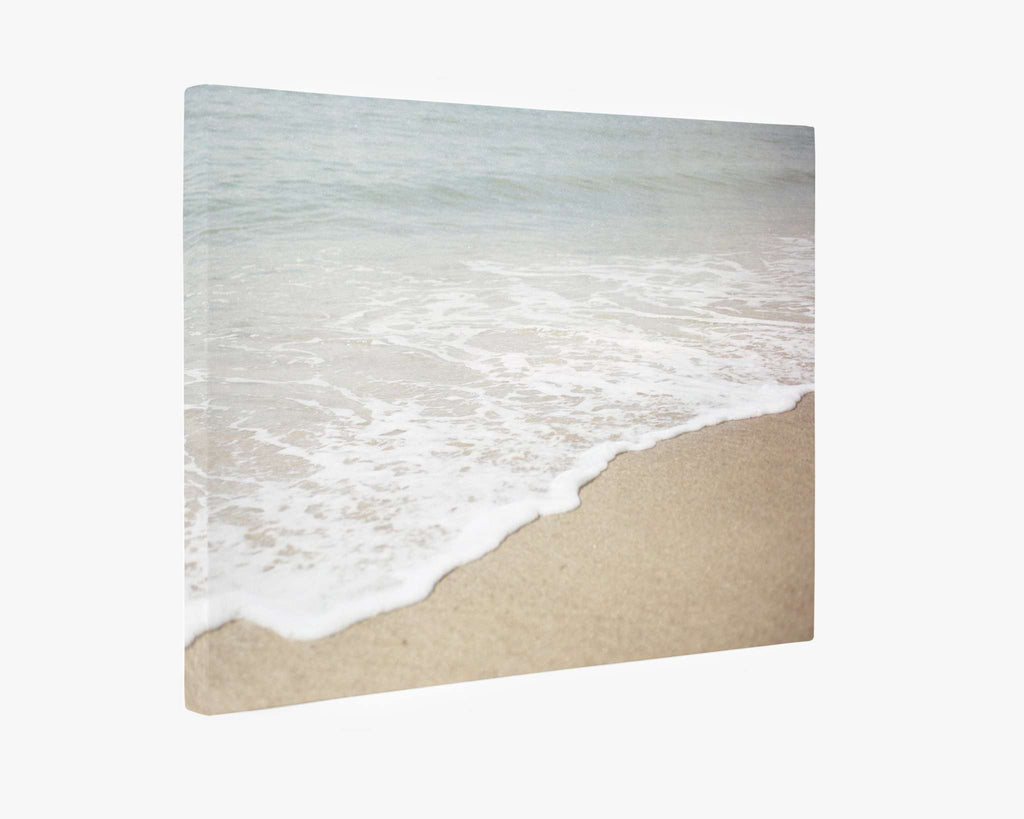Beach Waves Canvas Wall Art, 'Chasing Surf'