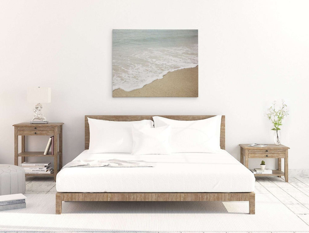 Beach Waves Canvas Wall Art, 'Chasing Surf'