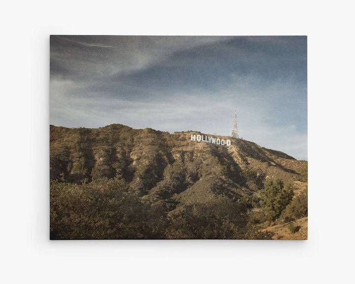 Hollywood Sign Canvas Wall Art, 'Hollywood'