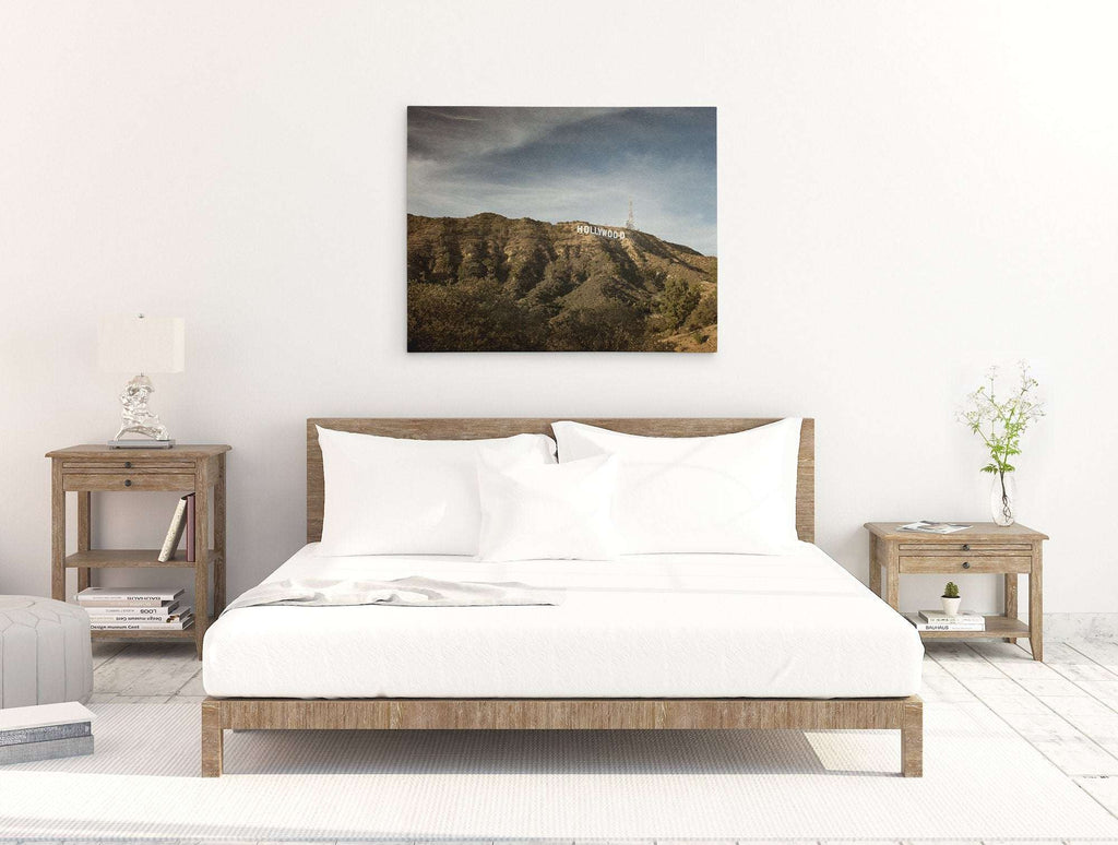 Hollywood Sign Canvas Wall Art, 'Hollywood'