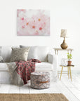 Pink Flower Canvas Wall Art, 'Cherry Blossom'
