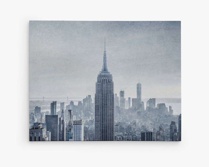 New York City Canvas Wall Art, 'Winter Metropolis'