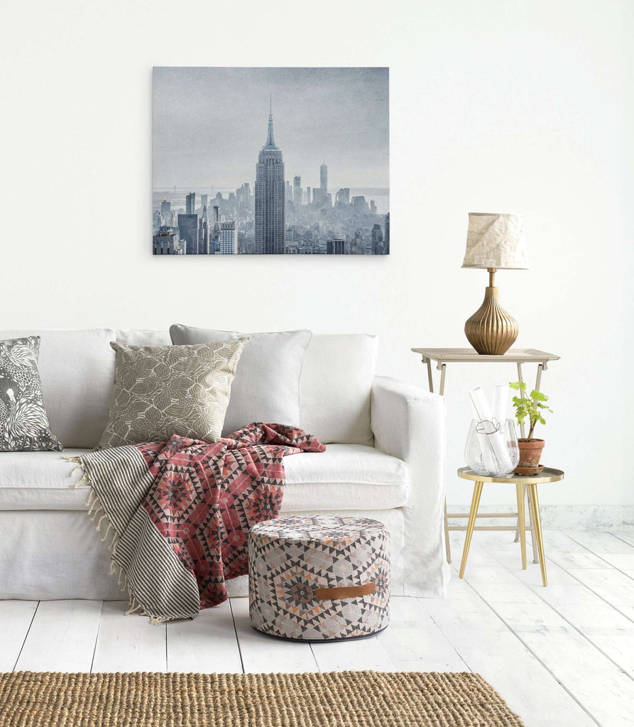 New York City Canvas Wall Art, 'Winter Metropolis'