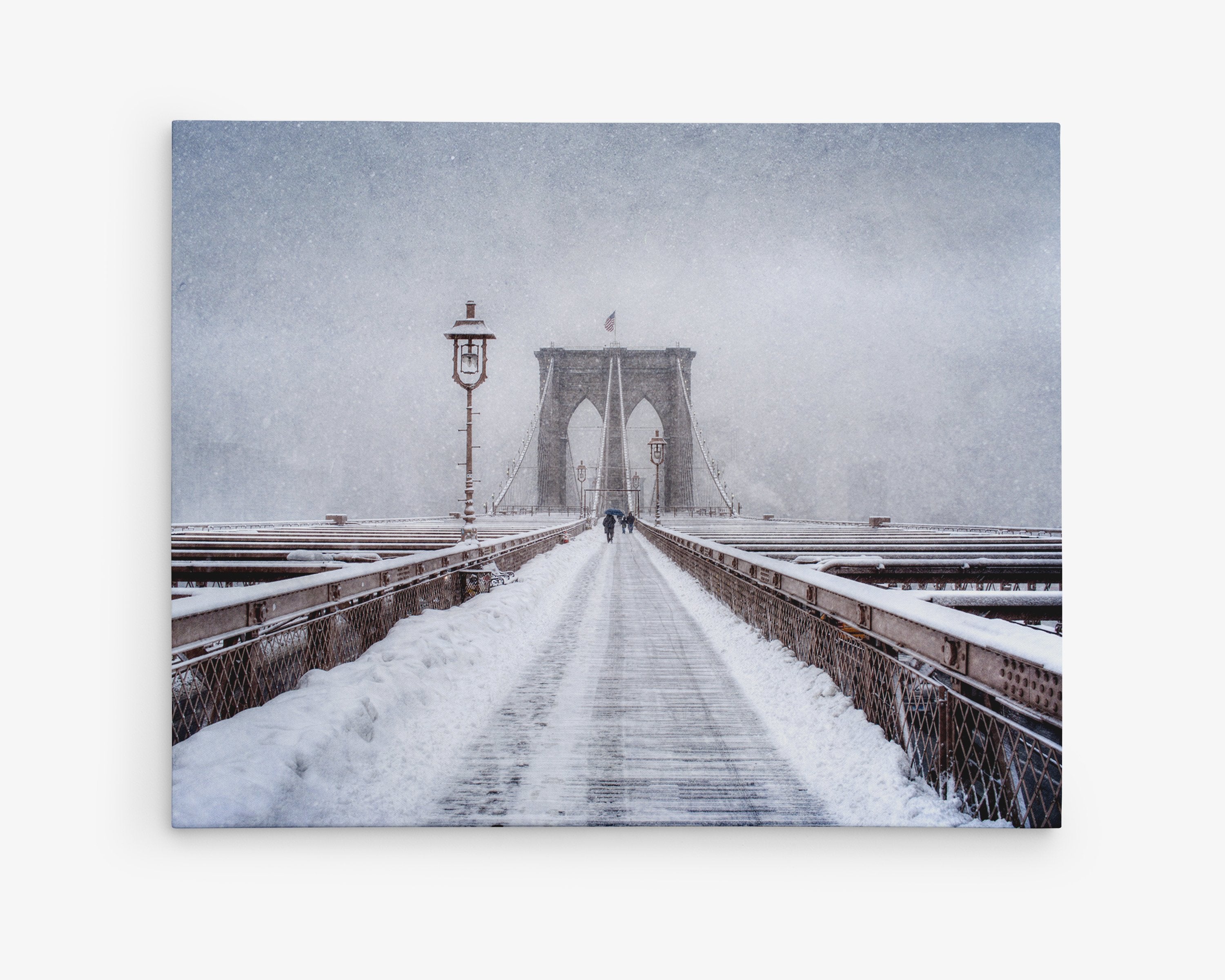 Canvas Print of Brooklyn Bridge in New York