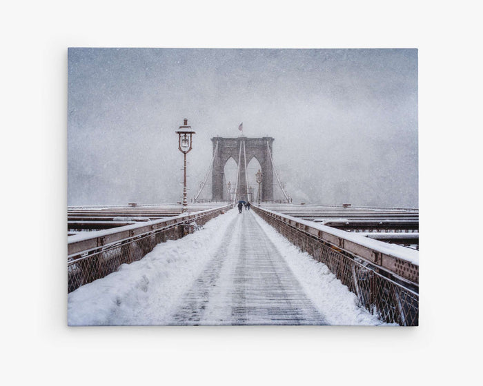 New York Brooklyn Wall Art, 'Brooklyn Snow'