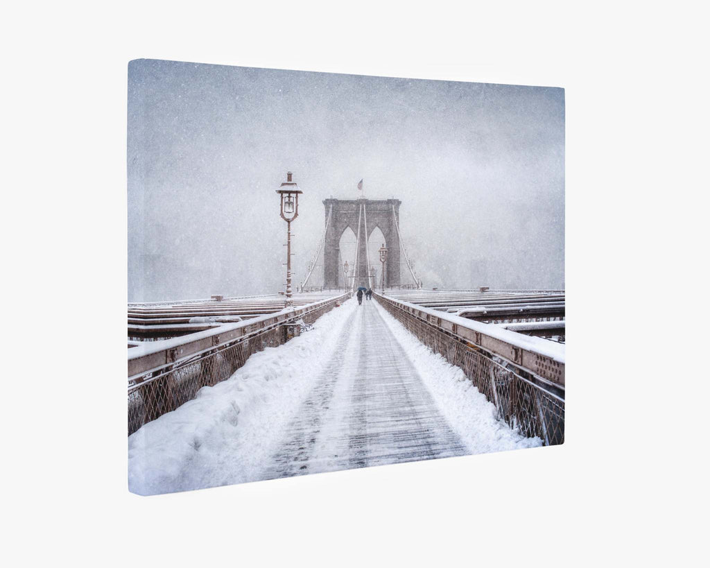 New York Brooklyn Wall Art, 'Brooklyn Snow'