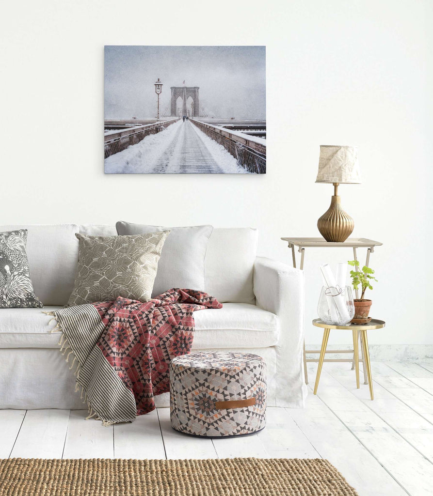 New York Brooklyn Wall Art, 'Brooklyn Snow'