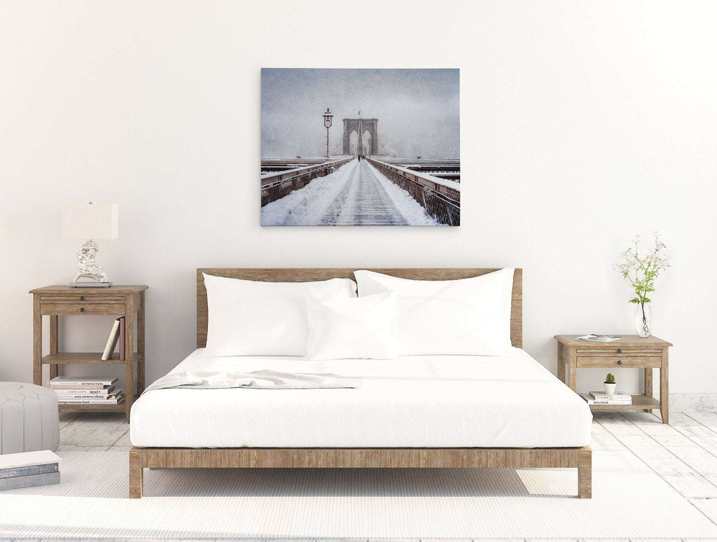 New York Brooklyn Wall Art, 'Brooklyn Snow'
