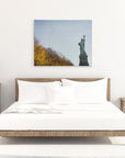New York City Canvas Wall Art, 'Liberty in Fall'