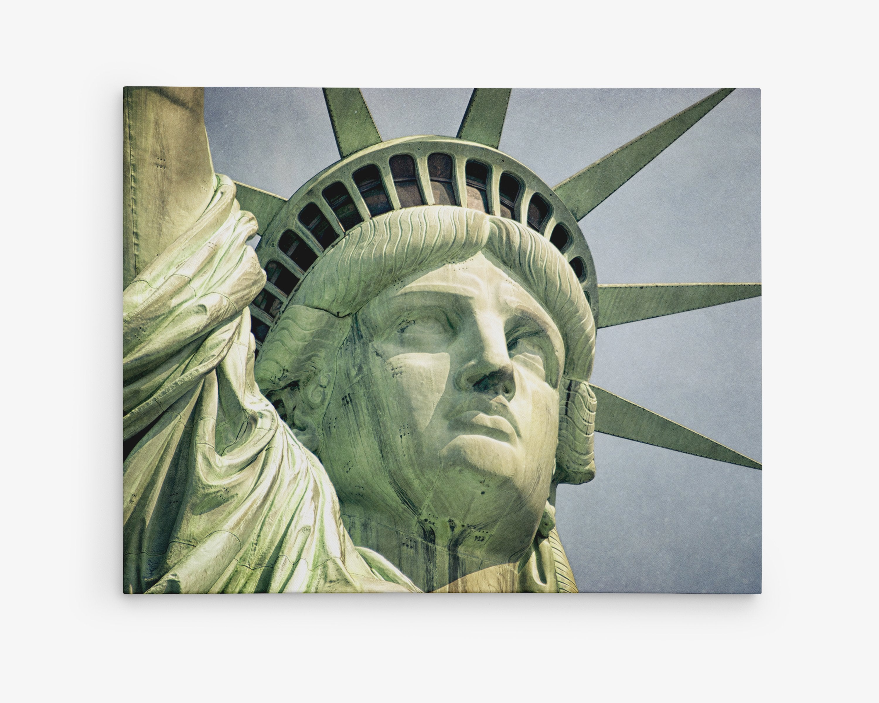 New York City Canvas Wall Art, &#39;Face of Liberty&#39;
