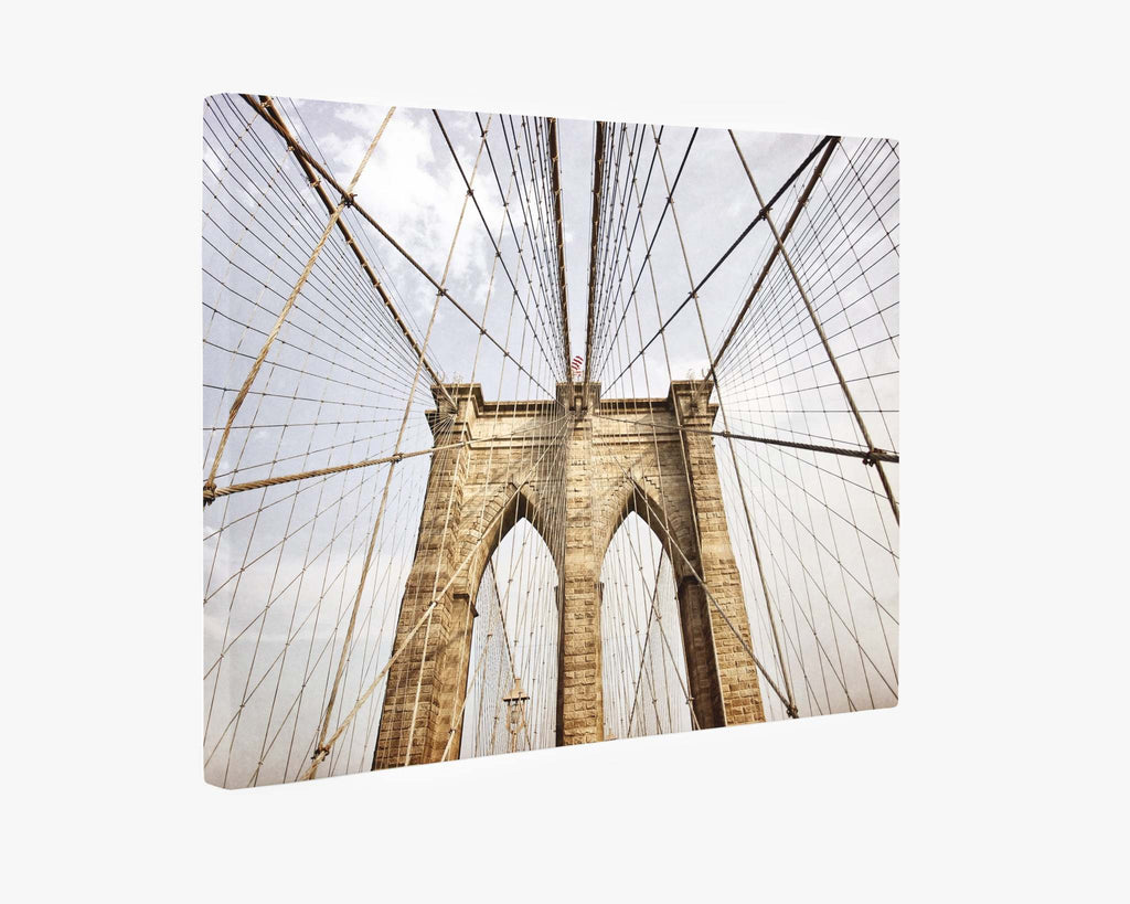 New York City Canvas Wall Art, 'Brooklyn Wires'