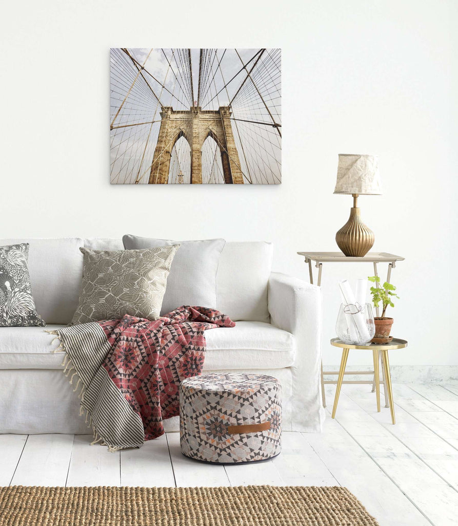 New York City Canvas Wall Art, 'Brooklyn Wires'