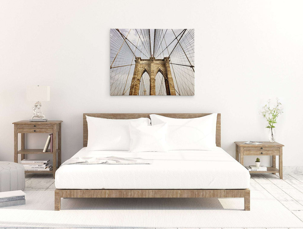 New York City Canvas Wall Art, 'Brooklyn Wires'