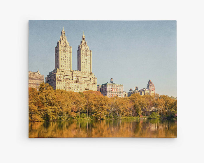 New York City Canvas Wall Art, 'Central Park Fall'