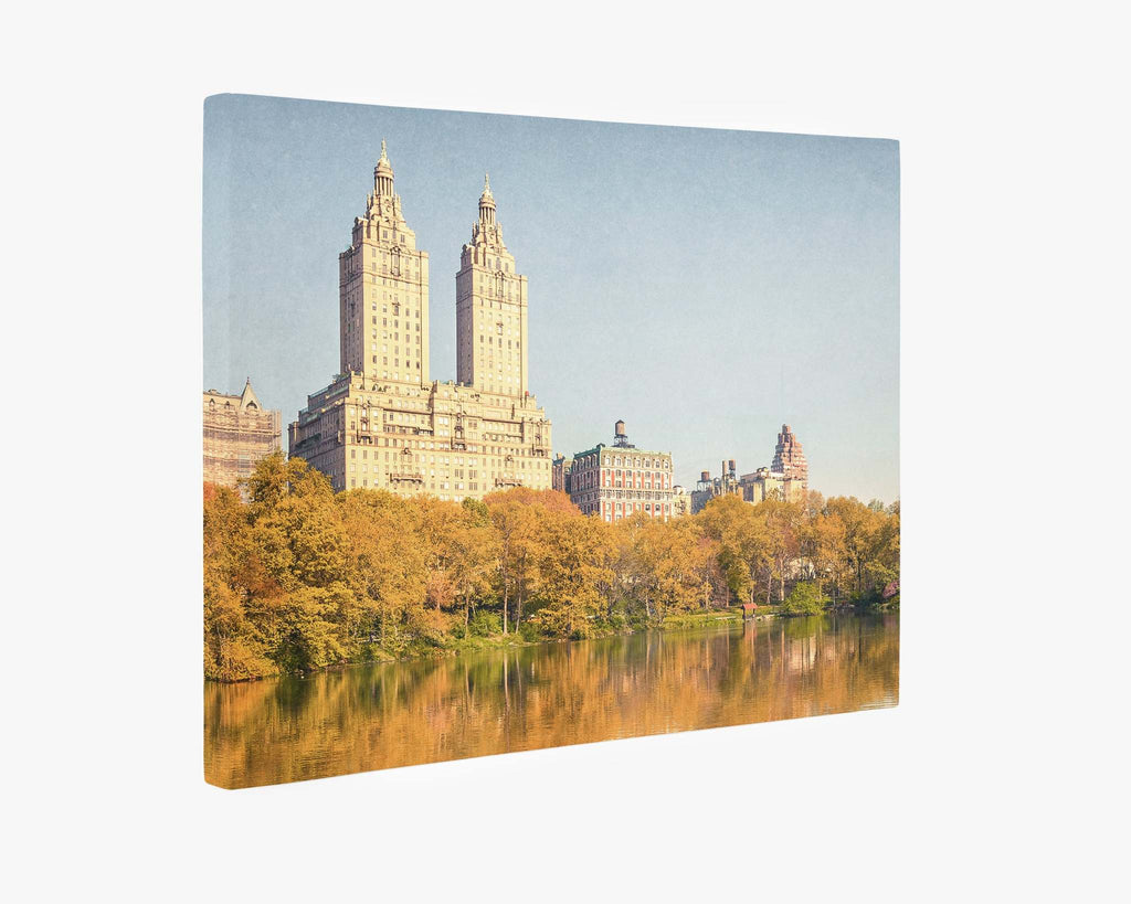 New York City Canvas Wall Art, 'Central Park Fall'