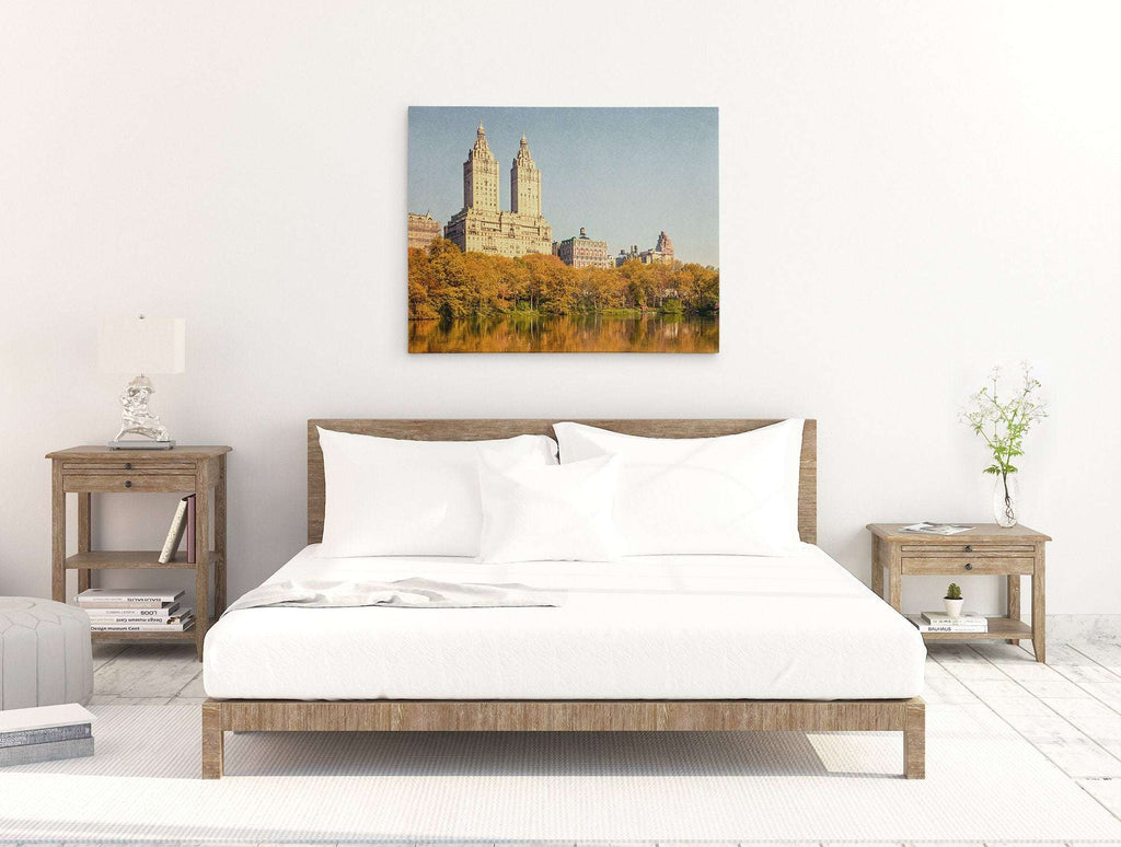 New York City Canvas Wall Art, 'Central Park Fall'